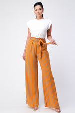 Padded Shoulder Sleeveless Top with Wide Leg Pants Jumpsuit