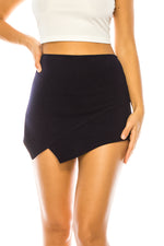 Mini Skort Asymmetrical Shorts