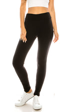 High Waisted Basic Leggings